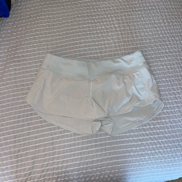 lululemon athletica Pants - Lululemon speed up short 2.5 inch - light blue
